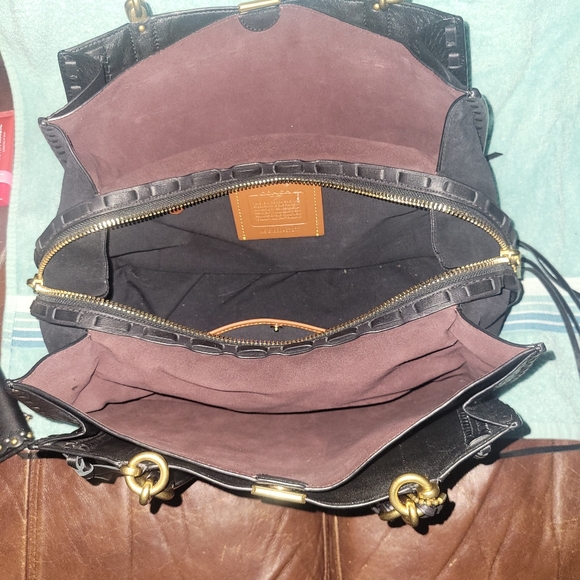 Coach Whipstitch Purse - Picture 4 of 6